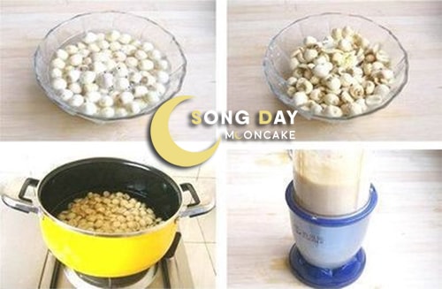 làm bánh trung thu không cần lò nướng 2