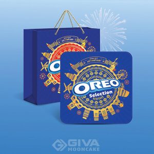 Bánh quy Oreo thập cẩm hộp thiếc