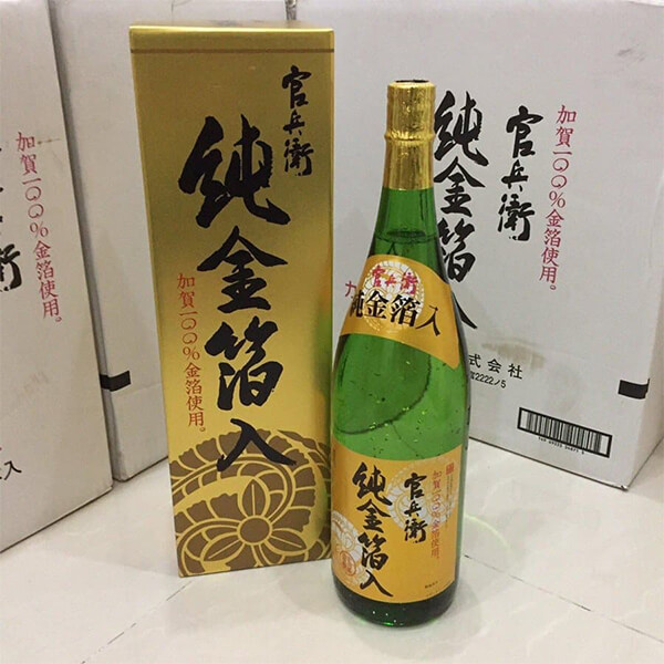 Rượu Sake Vảy Vàng Tokiwa Sakari 1800ml