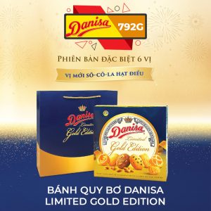 Bánh Quy Danisa Limited Gold Edition 792g