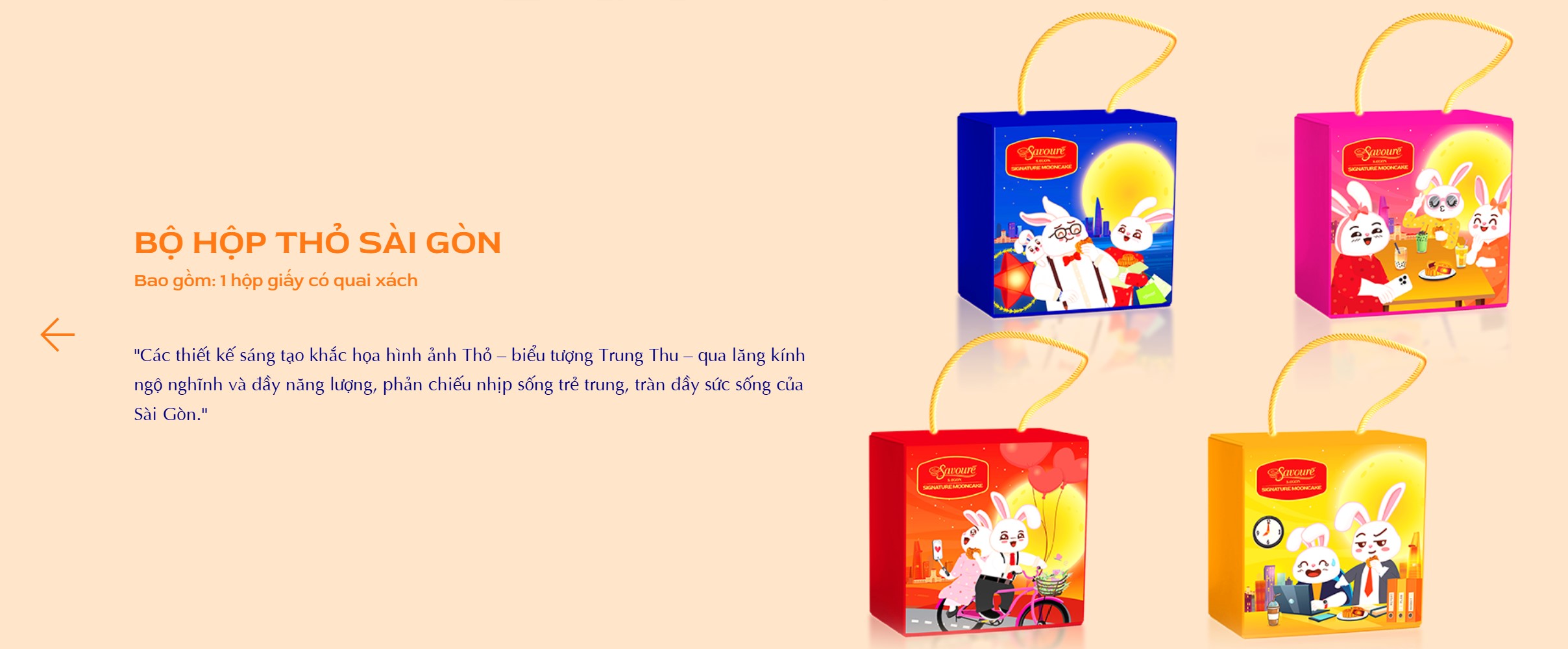 HỘP BÁNH TRUNG THU CON THỎ